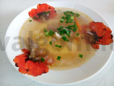 Jautienos sriuba su marinuotais pomidorais pagrindine nuotrauka