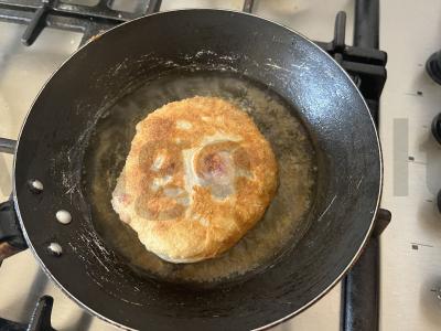 Sultingas keptas pyragėlis su cukrine vyšnia Žingsnis 4