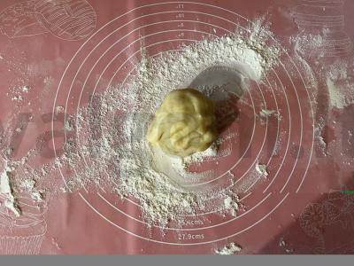 Smėlinė galeta su karamelizuotais obuoliais Žingsnis 9