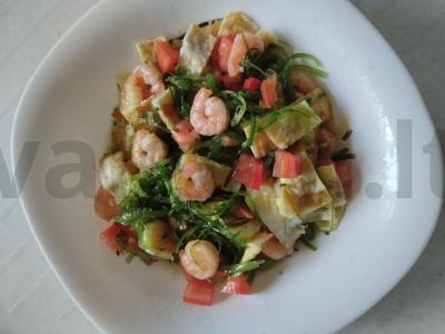 Jūros gėrybių salotas „Skanaus“ pagrindine nuotrauka