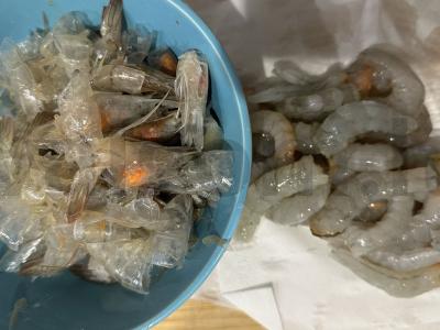 Makaronai su jūros gėrybėmis ir bisque padažu Žingsnis 1