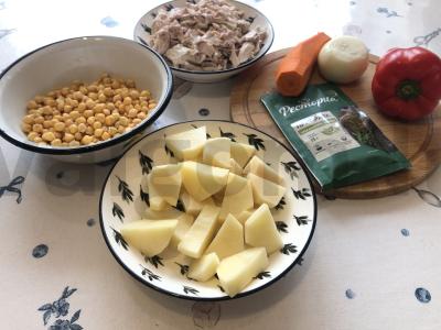 Sriuba su avinžirniais ir itališkais prieskoniais Žingsnis 3