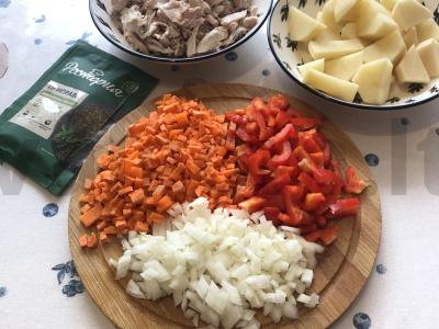 Sriuba su avinžirniais ir itališkais prieskoniais Žingsnis 4