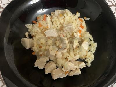 Kvapnus troškintas ryžiai su mėsa Žingsnis 5