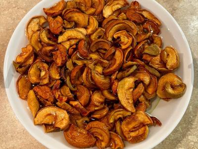 Džiovintų obuolių kompotas Žingsnis 1