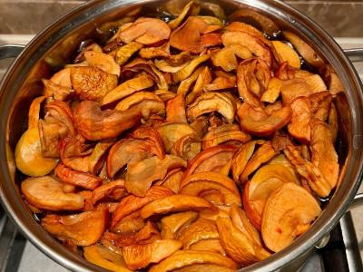 Džiovintų obuolių kompotas Žingsnis 2