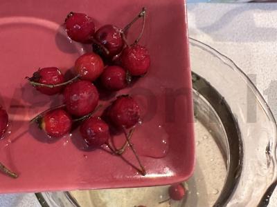 Kokosų arbata namuose su vaisiais Žingsnis 1