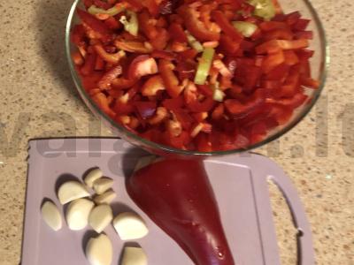 Lečo iš paprikos Žingsnis 4