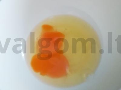 Avižiniai sausainiai su margarinu Žingsnis 1