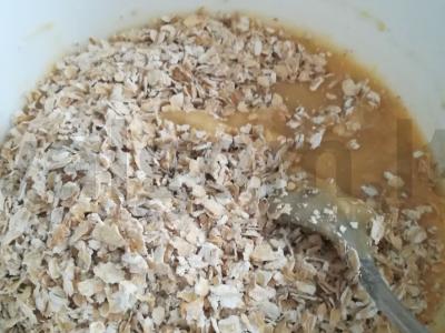 Avižiniai sausainiai su margarinu Žingsnis 4