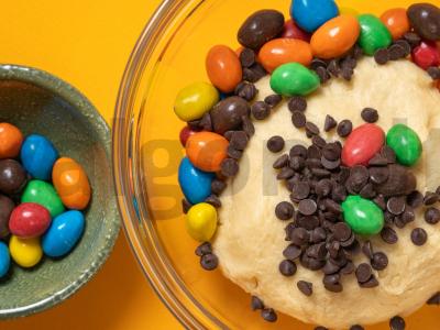 Namų sausainiai su sūdytais žemės riešutais Žingsnis 4