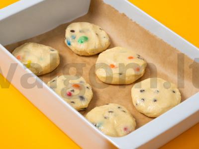 Namų sausainiai su sūdytais žemės riešutais Žingsnis 5