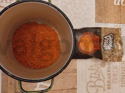 Lęšių blynai Žingsnis 1