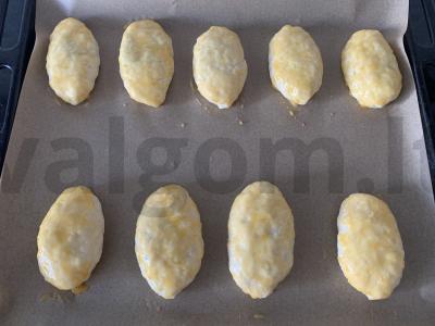 Pyragėliai su kefyru orkaitėje Žingsnis 8