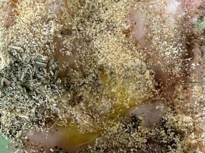 Dietinės vištienos kotletai orkaitėje Žingsnis 3