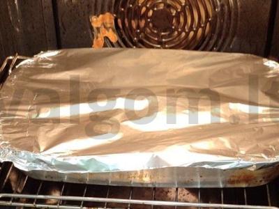 Kepinys su vištiena, pievagrybiais ir sūriu Žingsnis 7