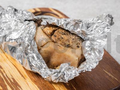 Kepta šoninė folijoje Žingsnis 10