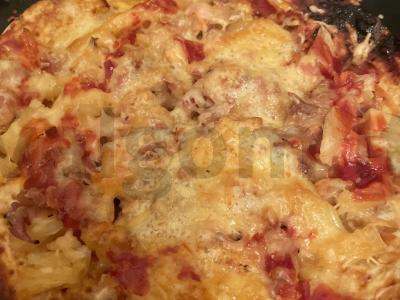 Vištienos pica su ananasais Žingsnis 6