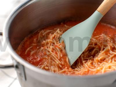 Pomidorų sriuba su makaronais Žingsnis 6