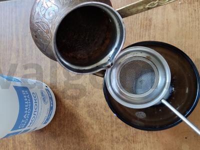 Kapučino namuose Žingsnis 7