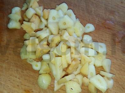 Troškinta jautiena su padažu ir česnaku Žingsnis 1