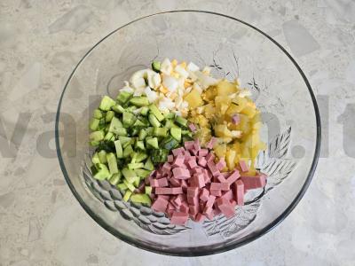 Šaltas sriuba „Okroška“ Žingsnis 7