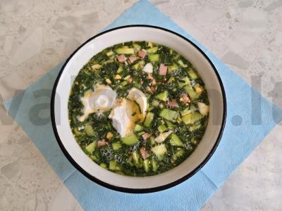 Šaltas sriuba „Okroška“ pagrindine nuotrauka