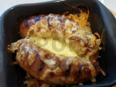 Kumpiai su sūriu ir morkomis pagrindine nuotrauka