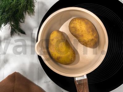 Okroška su kefyru be dešrelių Žingsnis 1