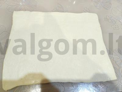 Kruasanai su obuolių uogiene Žingsnis 2