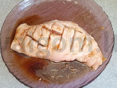 Kepta antis krūtinėlė raudono apelsino marinate Žingsnis 2