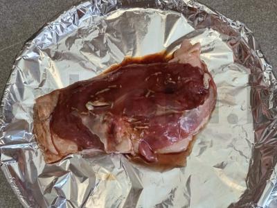 Kepta antis krūtinėlė raudono apelsino marinate Žingsnis 3