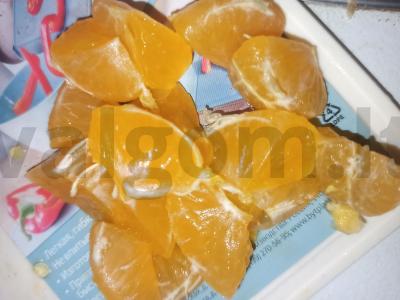 Salotas „Popurri“ su granatų sultimis Žingsnis 4