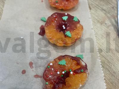 Desertas „Mandarinų saldainis“ Žingsnis 5