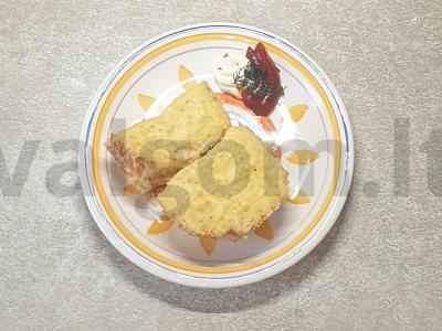 Sūrio duonos apkepas pagrindine nuotrauka