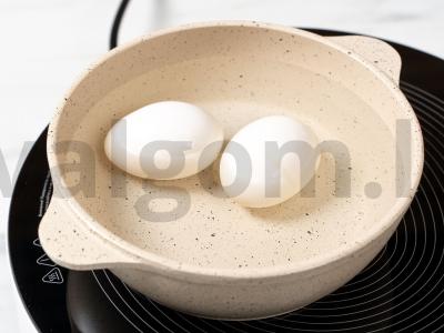 Salotos su agurkais ir dešra Žingsnis 1