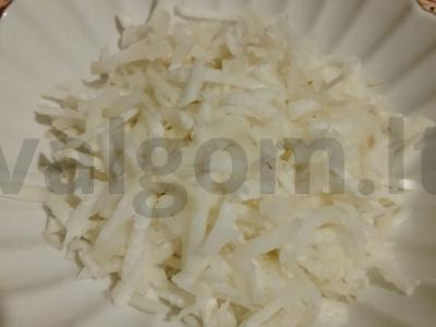 Radinio salotos su kaparėliais Žingsnis 1