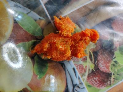 Morkų keksiukai „Pelėdos“ Žingsnis 1