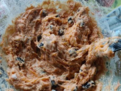 Morkų keksiukai „Pelėdos“ Žingsnis 6