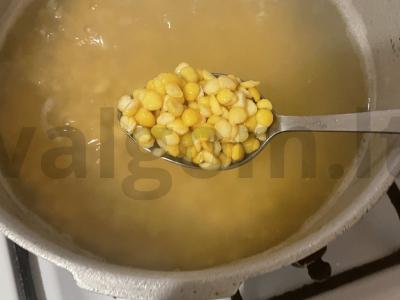 Žirnių košė Žingsnis 2