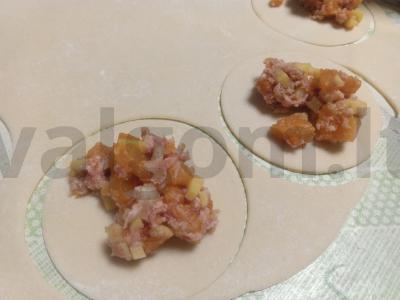 Mantai su moliūgu vakarienei Žingsnis 2