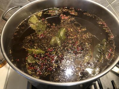 Sūdyta skumbrė namuose Žingsnis 3