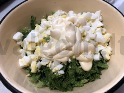 Šventinis salotas su karališkomis krevetėmis Žingsnis 5