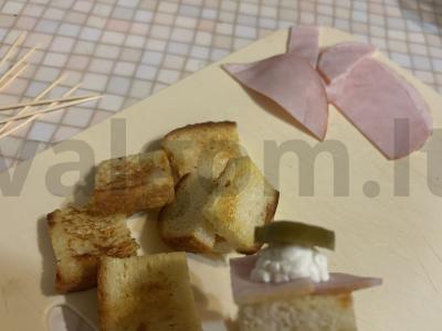 Skani ir sočiausios kanapės Žingsnis 4