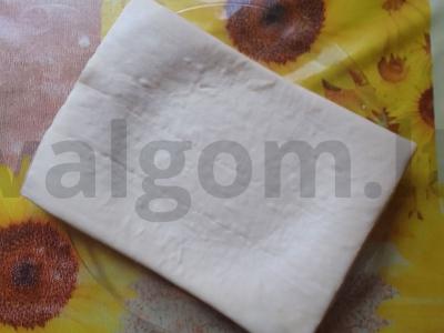 Šokoladiniai vamzdeliai Žingsnis 1