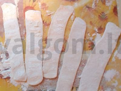 Šokoladiniai vamzdeliai Žingsnis 3