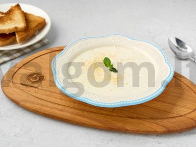 Pieninis sriuba su perliniu miežiu pagrindine nuotrauka