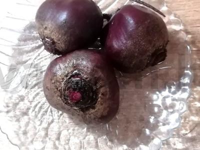 Keptas burokėlių salotas Žingsnis 1