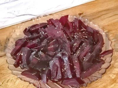 Keptas burokėlių salotas Žingsnis 5