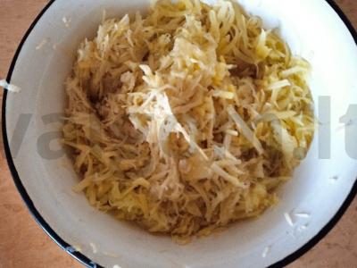 Bulvių blynai su grybais grietinėje Žingsnis 1